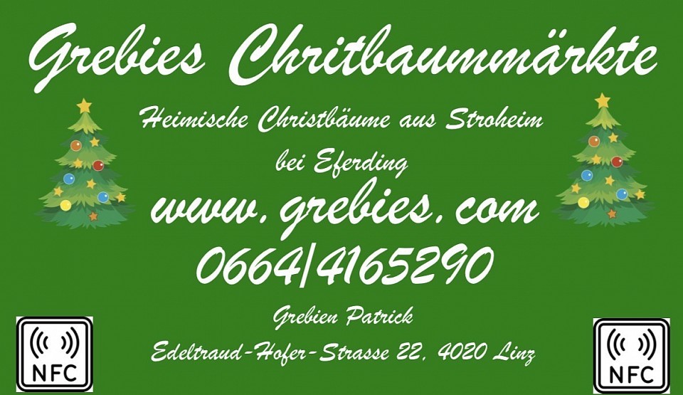 Grebie‘s Christbaummärkte